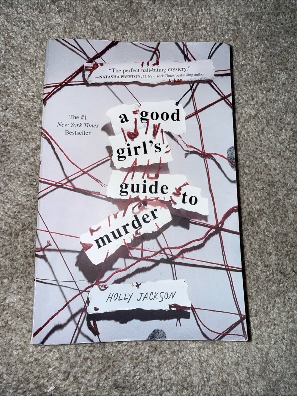 A Good Girl's Guide to Murder by Holly Jackson - White & Red Cover Paperback